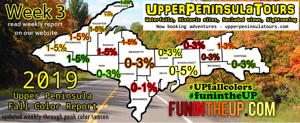 Upper Peninsula Fall Colors, Michigan 2019
