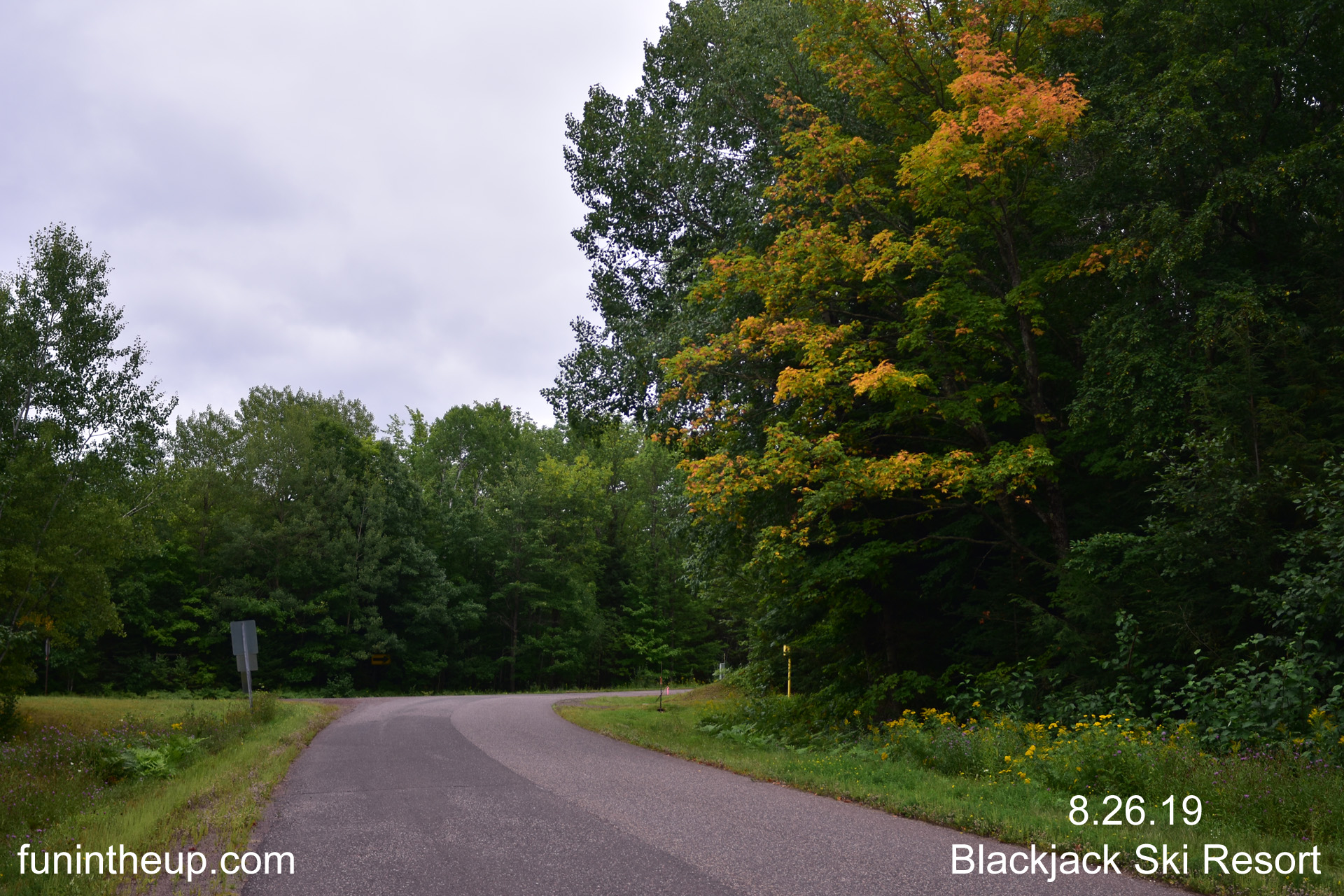 Fall Colors in Lake Linden at M26