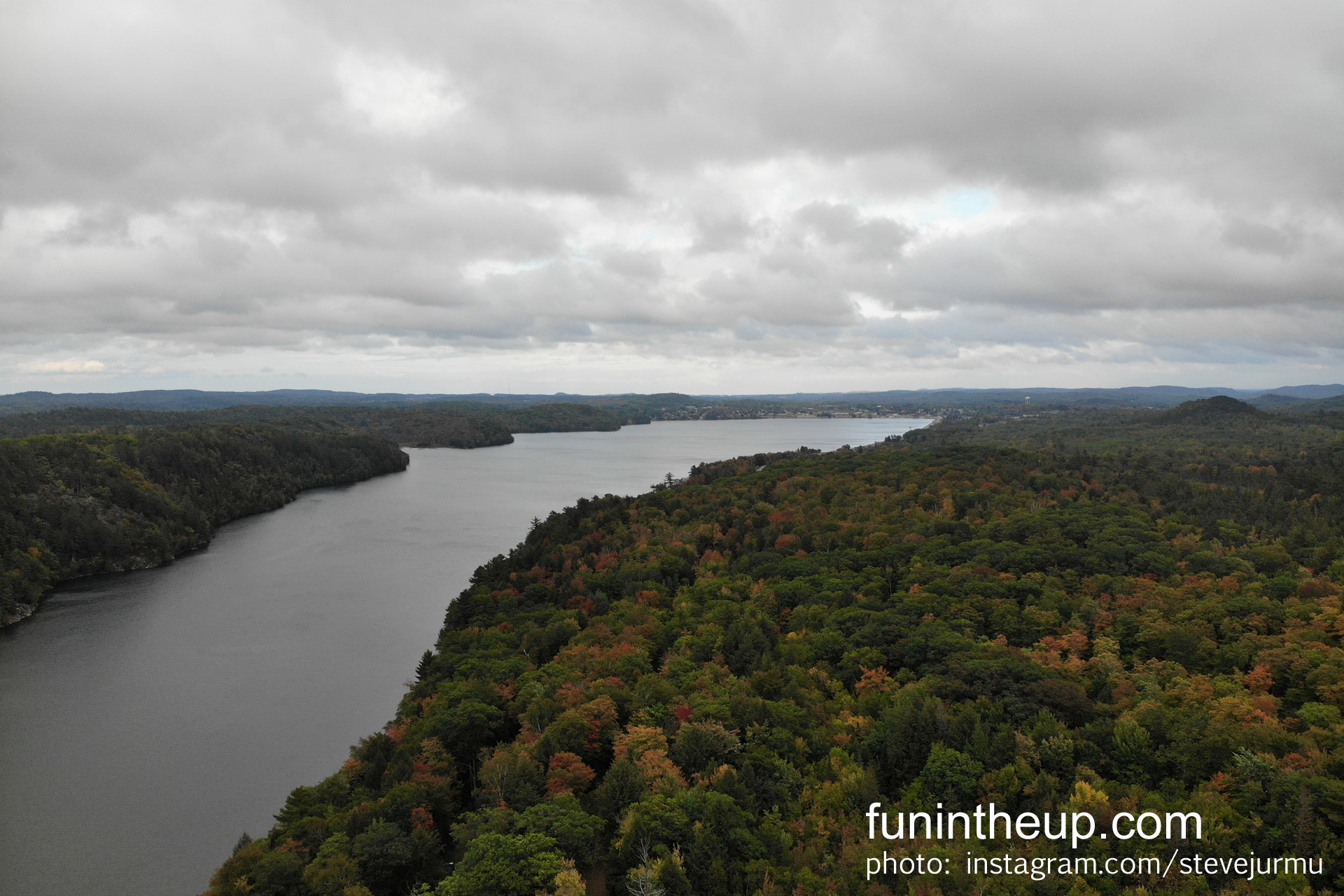 Fall Colors Teal Lake, Negaunee