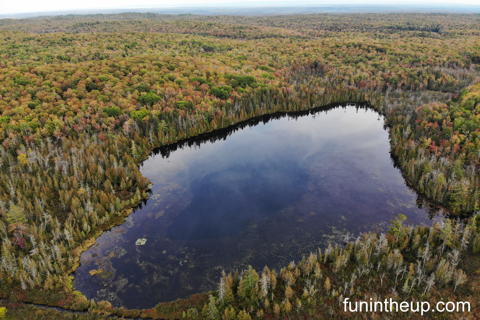 Porcupine Mountains fall colors