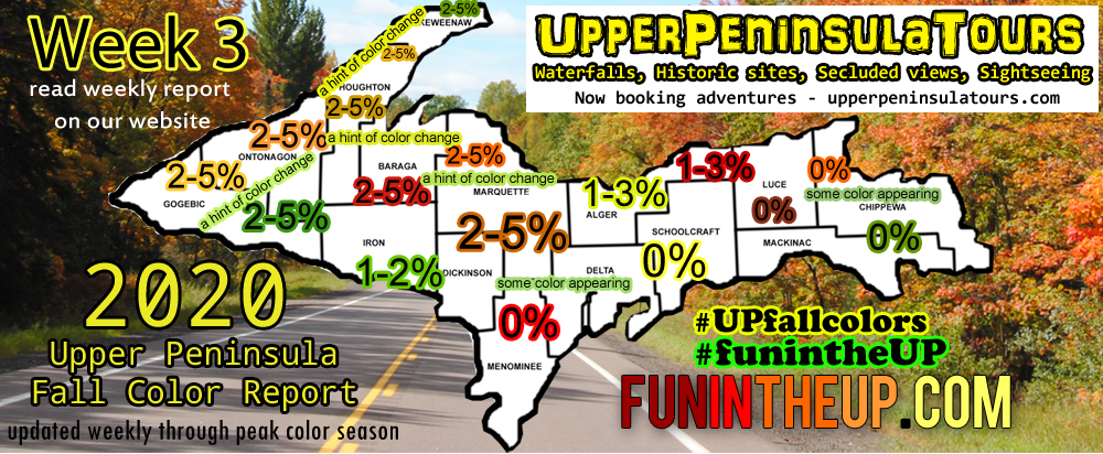 Upper Peninsula Fall Colors, Michigan 2020