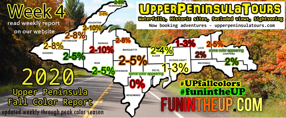 Upper Peninsula Fall Colors, Michigan 2020
