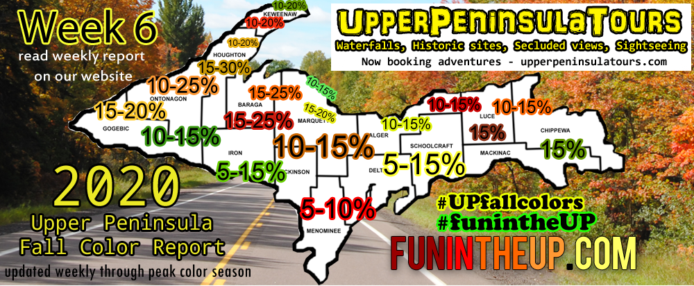 Upper Peninsula Fall Colors, Michigan 2020